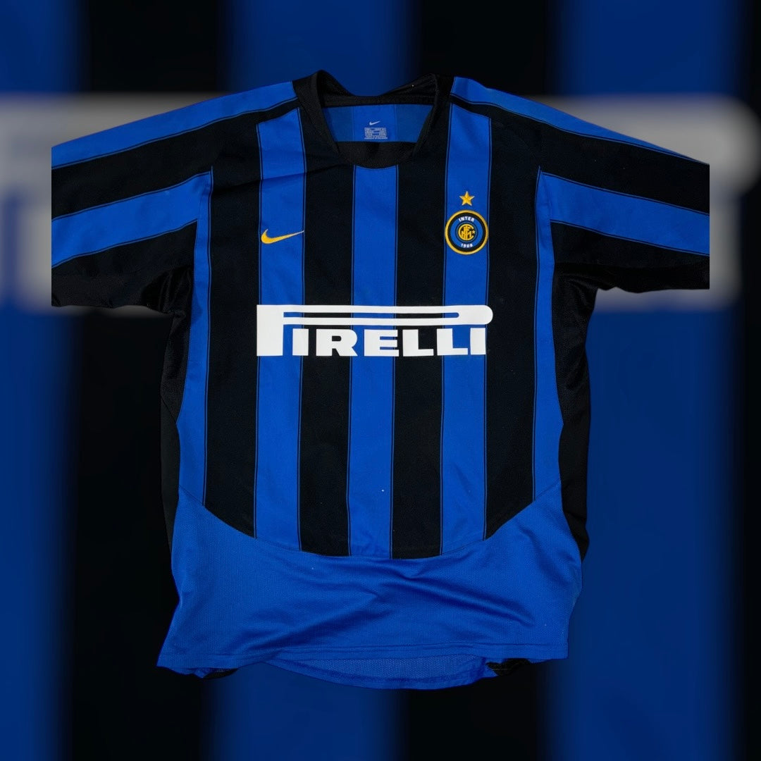 Adriano #10 2004 Adriano Inter Milan Jersey (Medium)