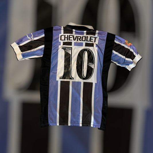 Ronaldinho #10 1999 Gremio Away Kit (Medium)