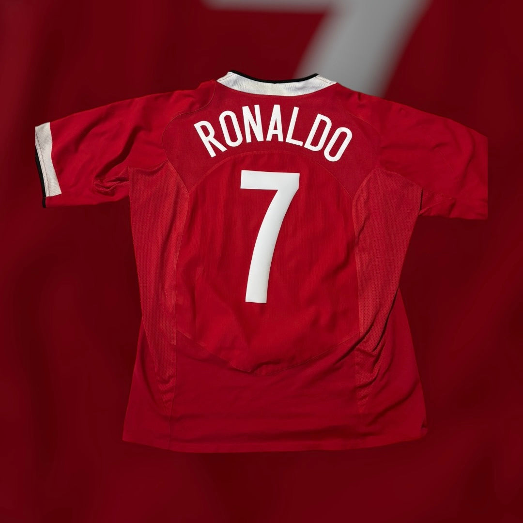 Cristiano Ronaldo #7 2004-2006 Manchester United Home Kit (Medium)