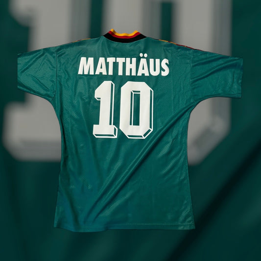 Matthaus #10 Germany 1994-1996 Away Kit (Medium)