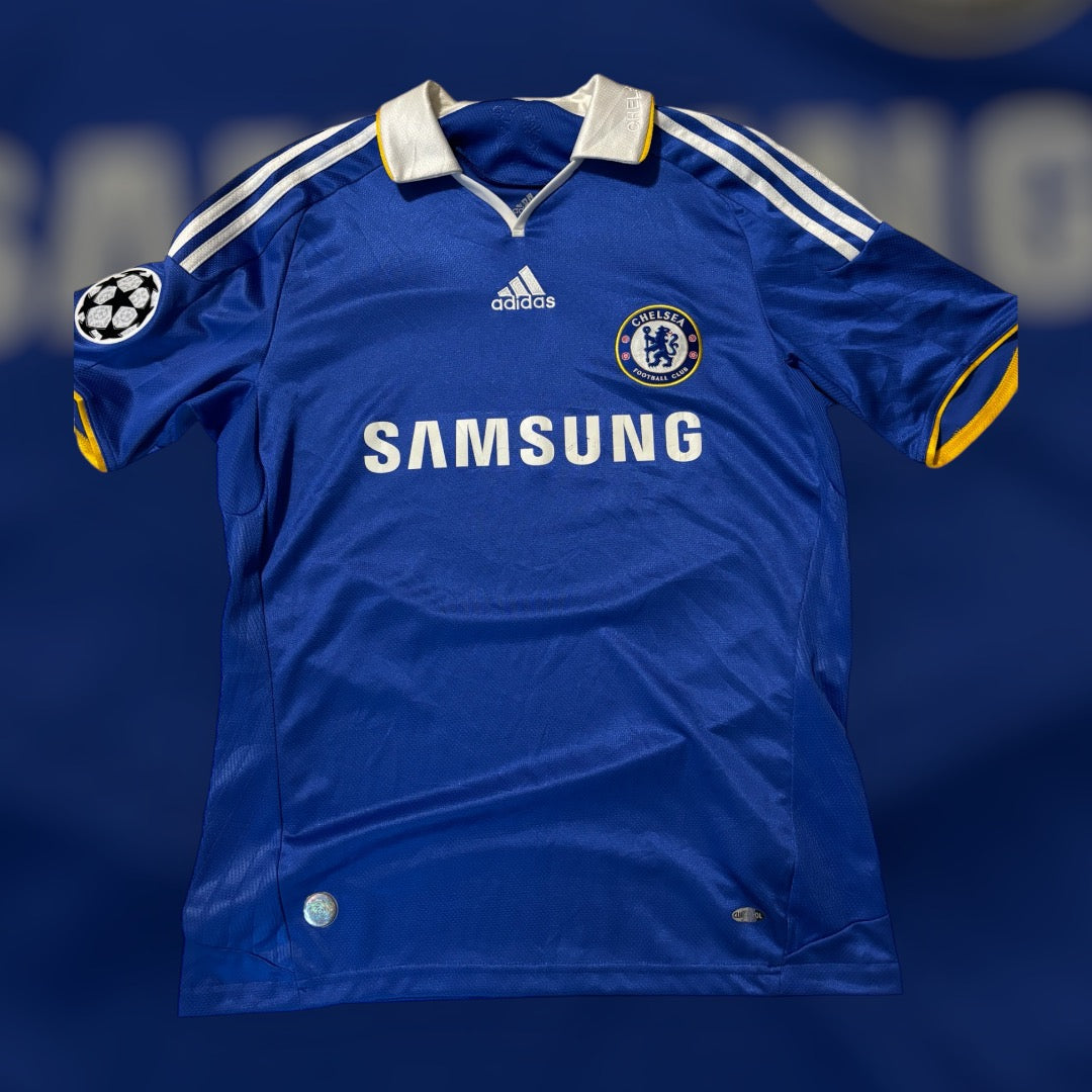 Didier Drogba #11 2008/2009 Chelsea UCL Home Kit (Medium)