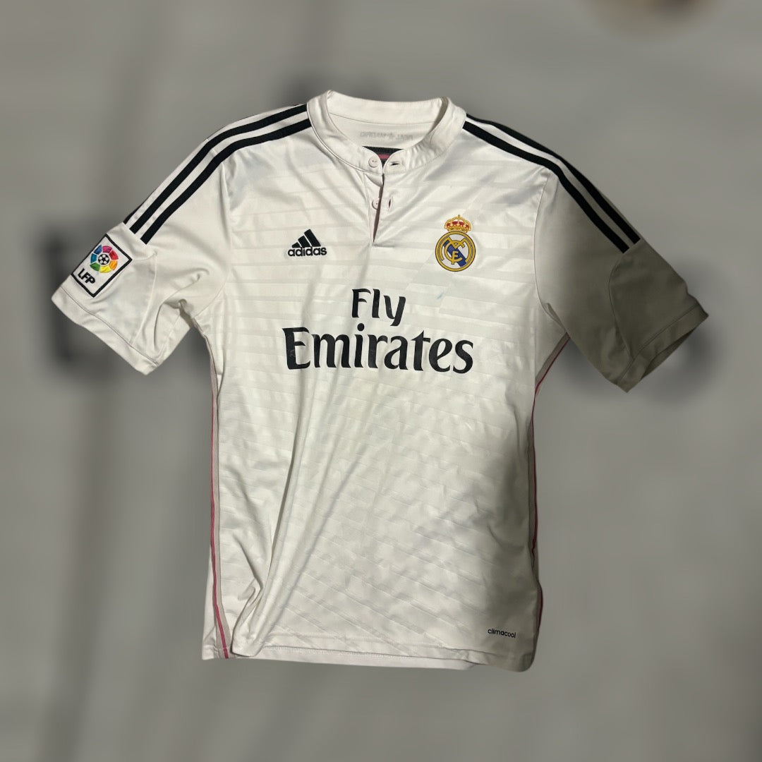 Gareth Bale #11 2014/2015 Real Madrid Home Kit (Medium)