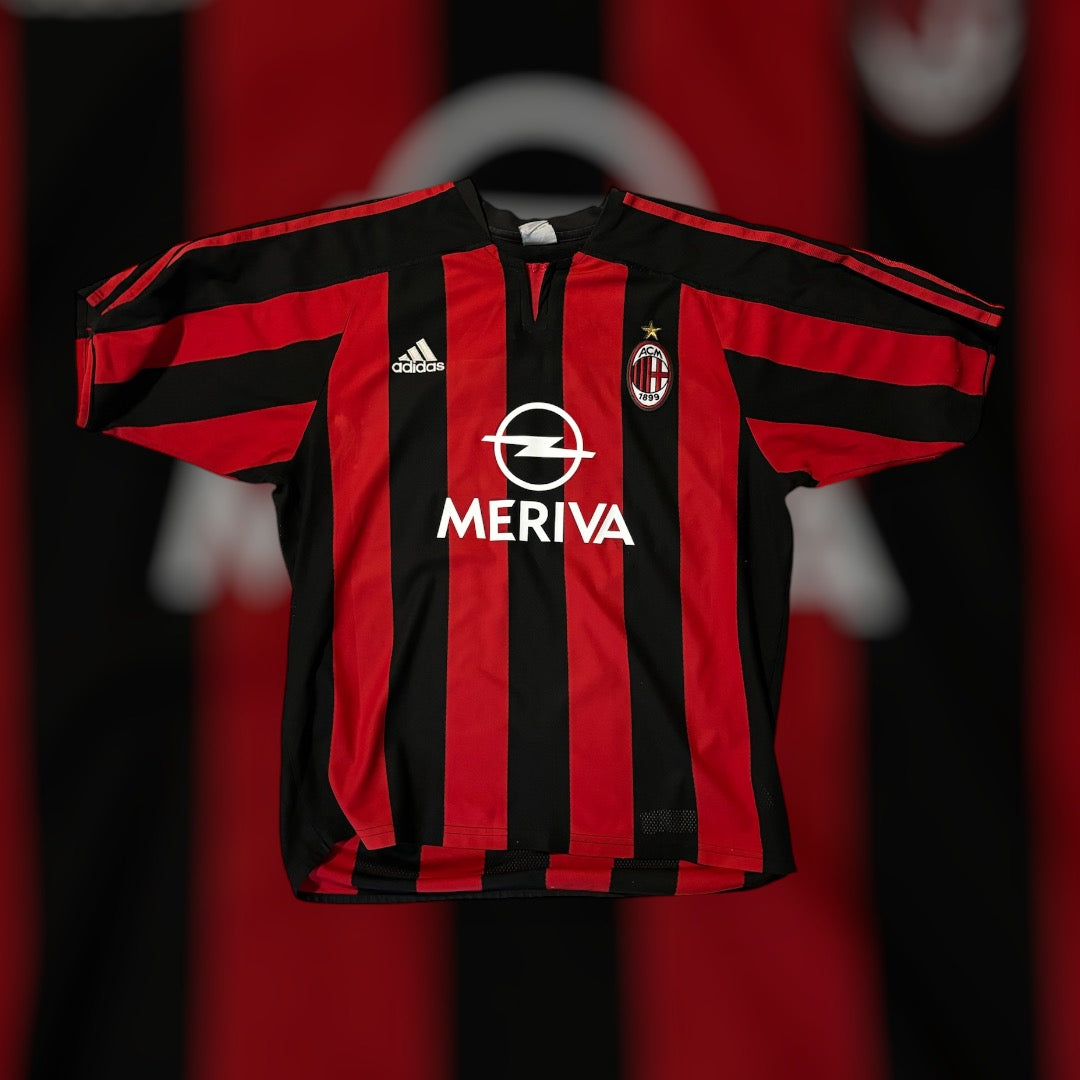 Kaka #22 2003/2004 AC Milan Home kit (Medium)