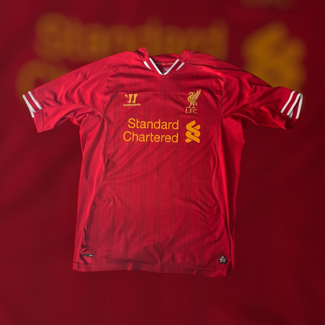 Luis Suarez #7 2013/2014 Liverpool Home Kit (Medium)