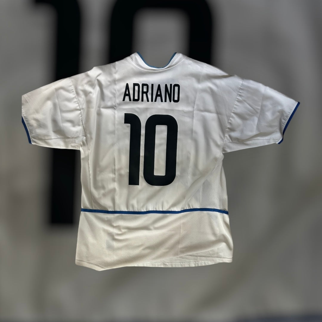 Adriano #10 2005/2006 Inter Milan Away Kit (Medium)