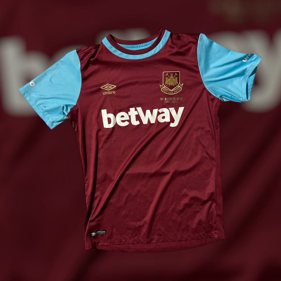 Dimitri Payet #27 2015/2016 West Ham Home Kit (Medium)