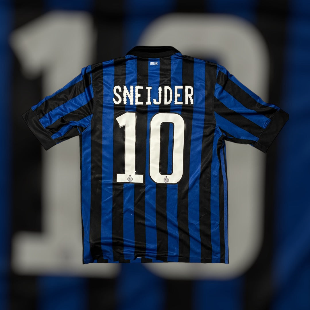 Wesley Sneijder #10 2011/2012 Inter Milan Home Kit (Medium)