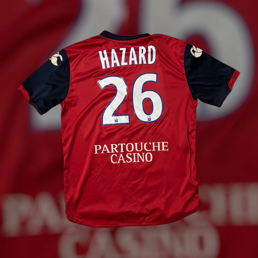 Eden Hazard #26 2008/2009 Lille Home Kit (Large)