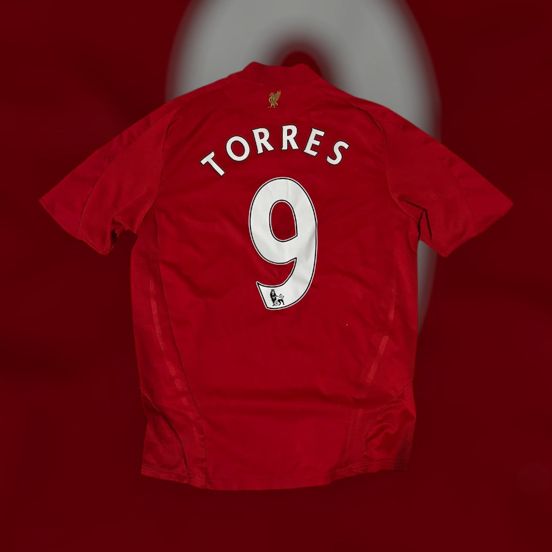 Fernando Torres #9 2008/2009 Liverpool Home Kit (Large)