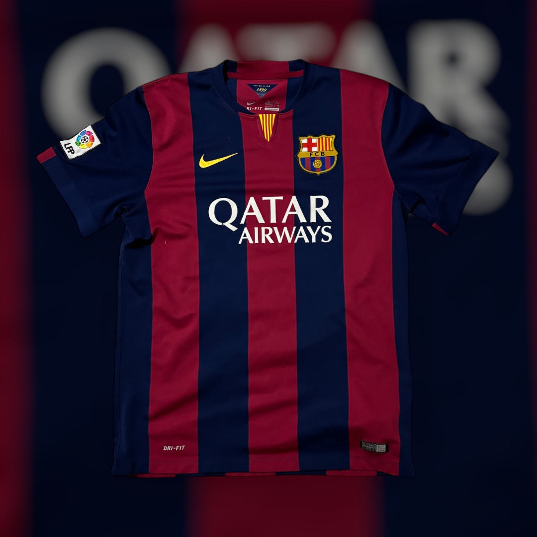 Neymar Jr #11 2013/2014 Barcelona Home Kit (Large)