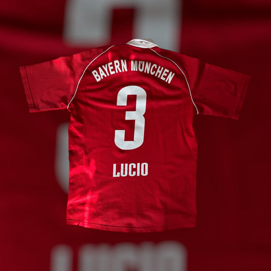 Lucio #3 2006/2007 Bayern Munich Home Kit (Medium)