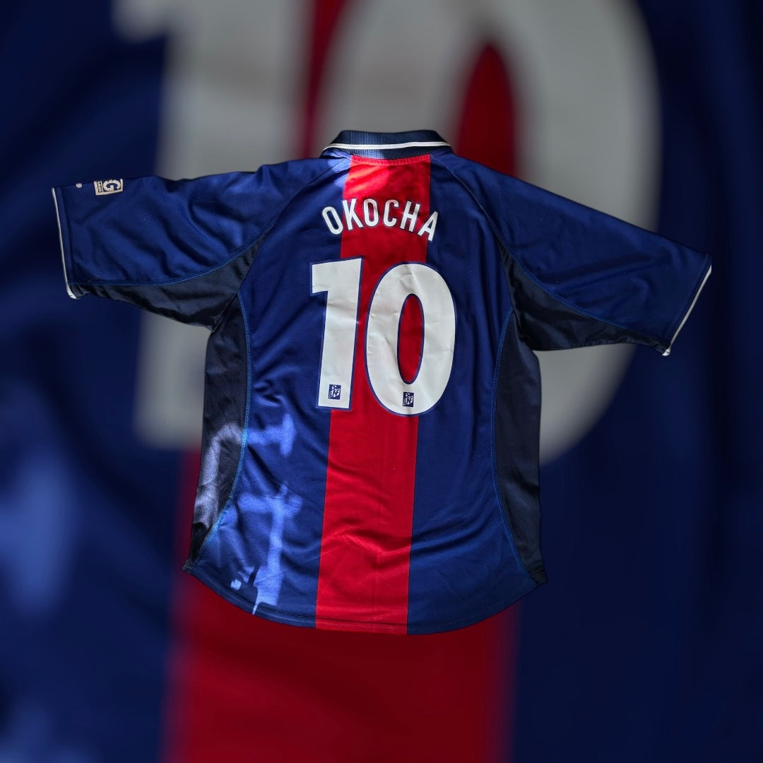 Jay-Jay Okocha #10 2000/2001 PSG Home Kit (Medium)