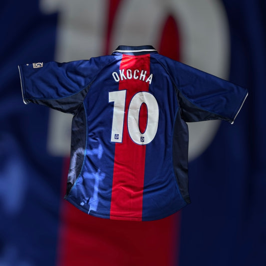 Jay-Jay Okocha #10 2000/2001 PSG Home Kit (Medium)